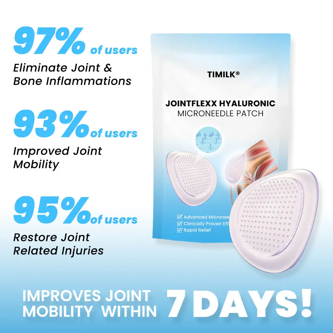 Timilk® JointFlexX Hyaluronic Microneedle Patch