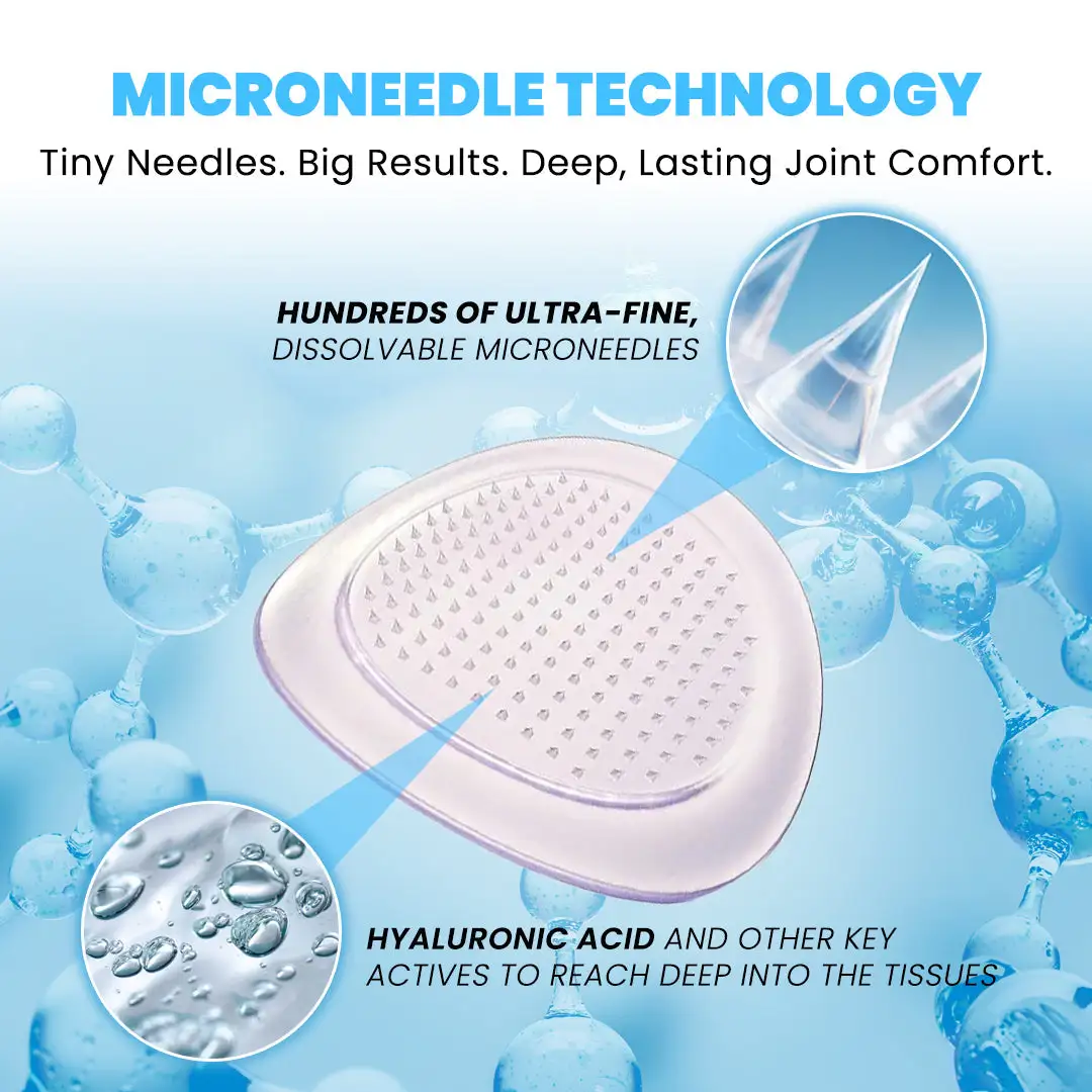 Timilk® JointFlexX Hyaluronic Microneedle Patch