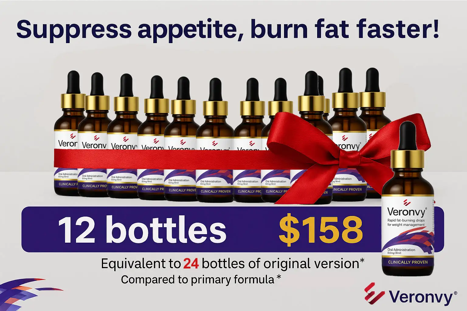 Veronvy® Metabolic Boost Drops (Boost Metabolism & Suppress Appetite)