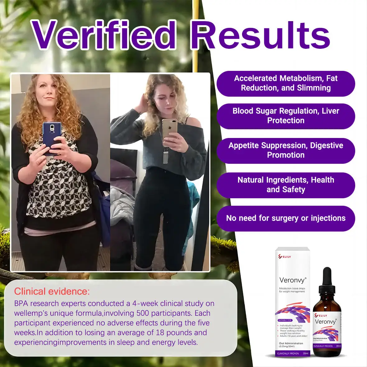 Veronvy® Metabolic Boost Drops (Boost Metabolism & Suppress Appetite)
