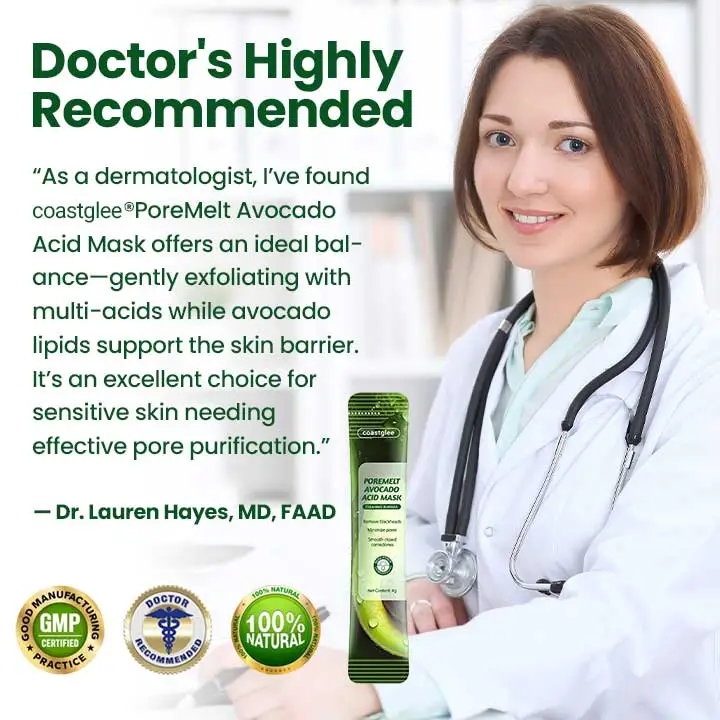 coastglee® PoreMelt Avocado Acid Mask