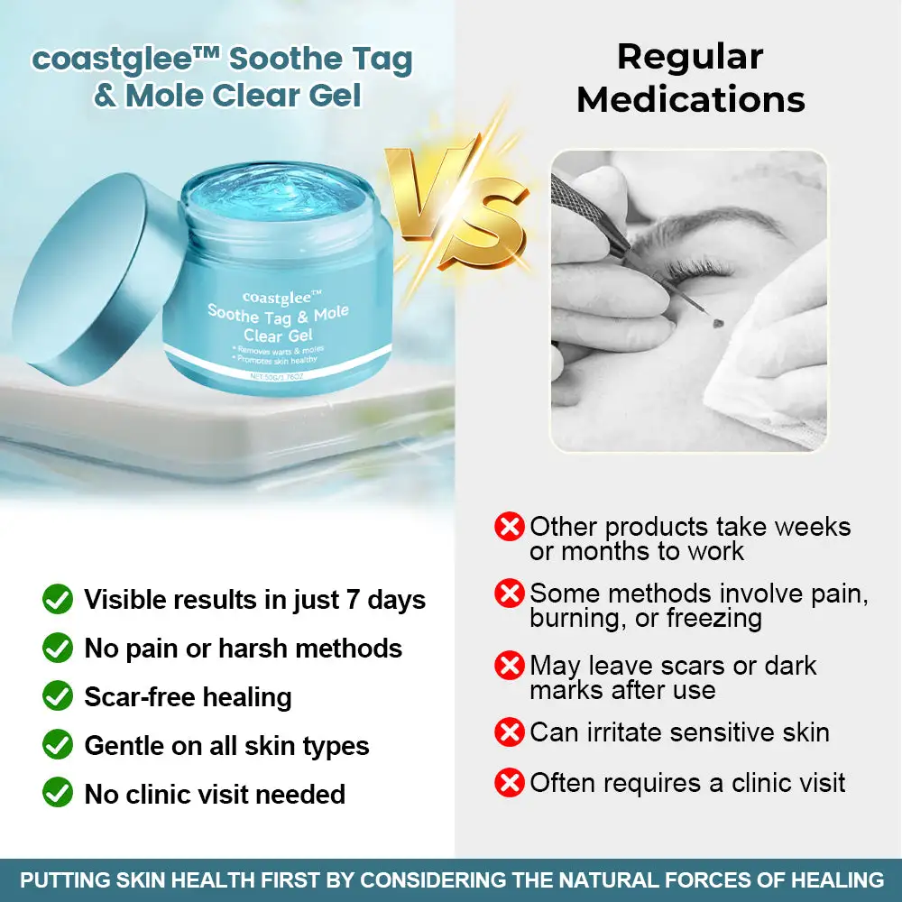 coastglee™ Soothe Tag & Mole Clear Gel (FDA Approved)