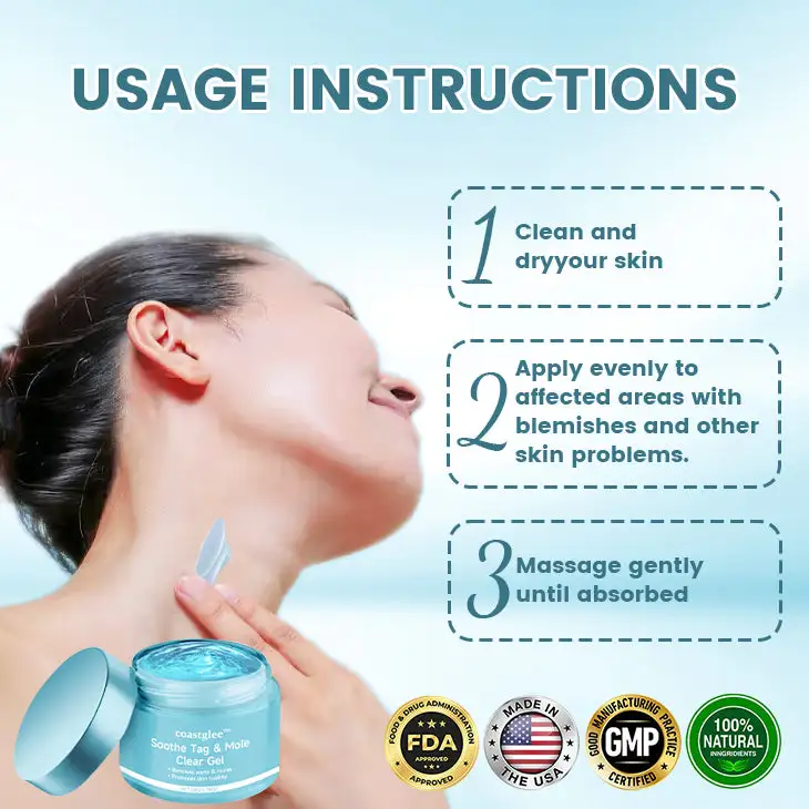 coastglee™ Soothe Tag & Mole Clear Gel (FDA Approved)
