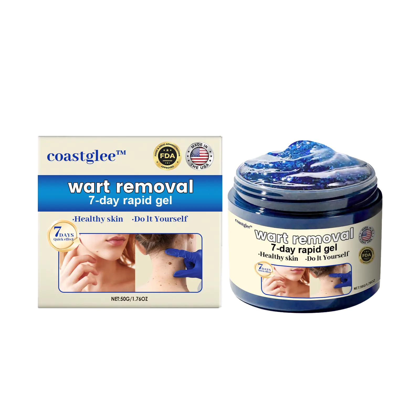 coastglee™7 Day Rapid Wart Removal Gel(U.S. FDA approved)