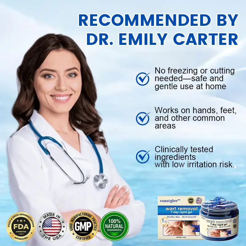 coastglee™7 Day Rapid Wart Removal Gel(U.S. FDA approved)