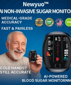 【AI Glucose Guardian】Newyuo™ Non-Invasive Blood Glucose Meter—99.97% Accuracy