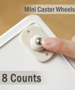 Adhesive Caster Wheels for Bins