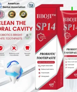 BBOJI™ SP-14 Probiotic Ultra Whitening Toothpaste✅ADA-CERTIFIED & Trusted by Dental Professionals👨‍⚕️