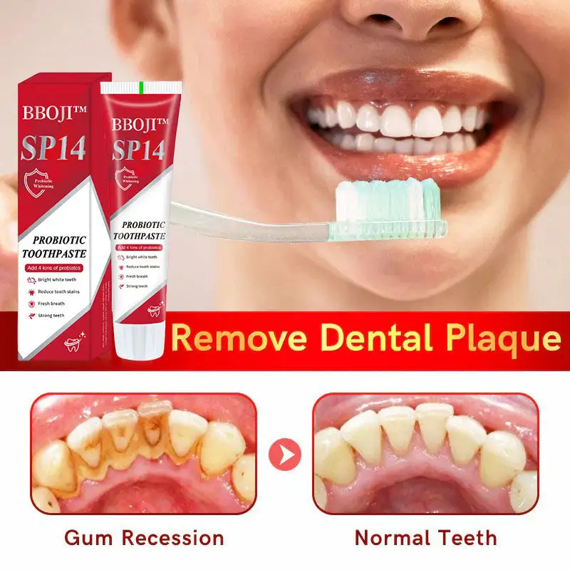 BBOJI™ SP-14 Probiotic Ultra Whitening Toothpaste✅ADA-CERTIFIED & Trusted by Dental Professionals👨⚕️