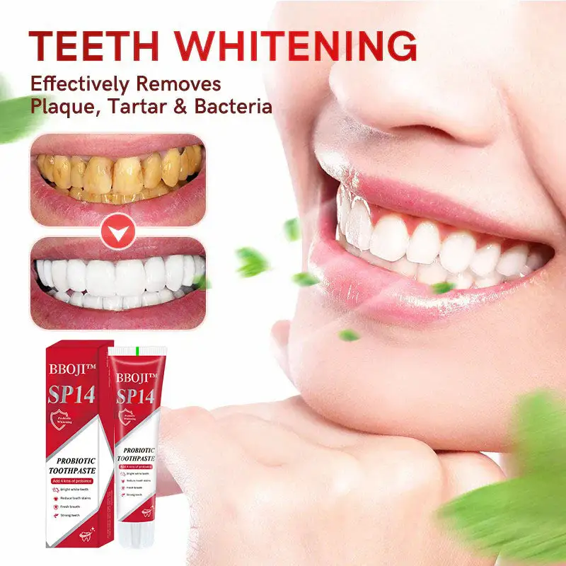 BBOJI™ SP-14 Probiotic Ultra Whitening Toothpaste✅ADA-CERTIFIED & Trusted by Dental Professionals👨⚕️
