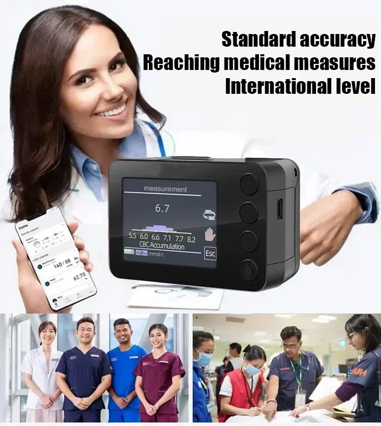 BQYOOM™ Advanced Non-Invasive Glucose Monitor-99.9% Accuracy