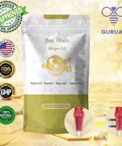 Bee Toxin Ginger Oil Natural Repair Lose Weight Capsules