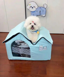 Foldable Summer Air Conditioned Cat House