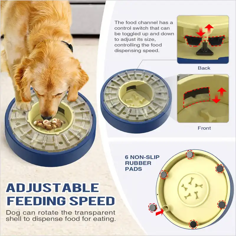 Manual Rotating Dog Feeder