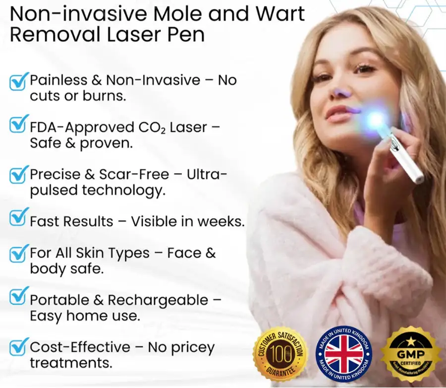 🔥【OFFICIAL STORE】LOVILDS™ Non-Invasive Mole and Wart Removal Laser Pen