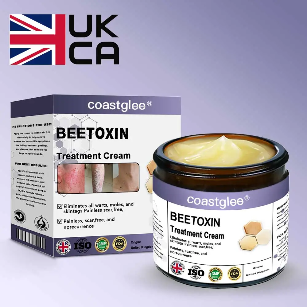 Official Store: coastglee® Bee Toxin Skin Treatment Cream👨⚕️British Academy of Dermatology (BAD) Approved