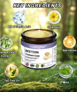 Official Store: coastglee® Bee Toxin Skin Treatment Cream👨‍⚕️British Academy of Dermatology (BAD) Approved