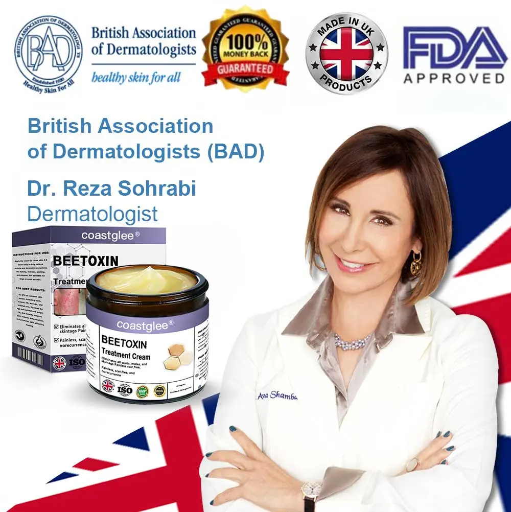 Official Store: coastglee® Bee Toxin Skin Treatment Cream👨⚕️British Academy of Dermatology (BAD) Approved