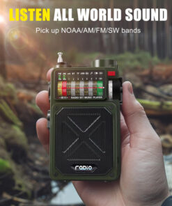 Solar Emergency Radio Flashlight