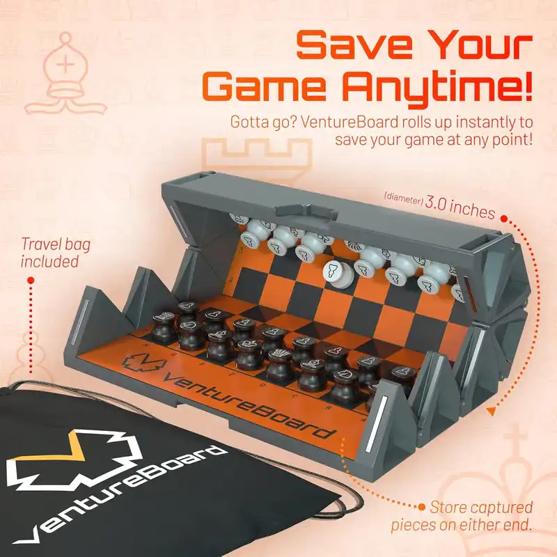 Travel Magnetic Chess Board