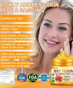 coastglee™ Bee Toxin Skin Regeneration Cream（🧑‍⚕️AAD Recommended🧑‍⚕️）