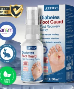 ATTDX® Diabetes Foot Guard Fast Recovery Spray