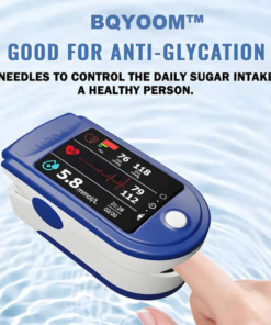 BQYOOM™ High Precision Non-Invasive Blood Glucose Meter👨‍⚕️ is clinically certified to be & 99.9% accurate