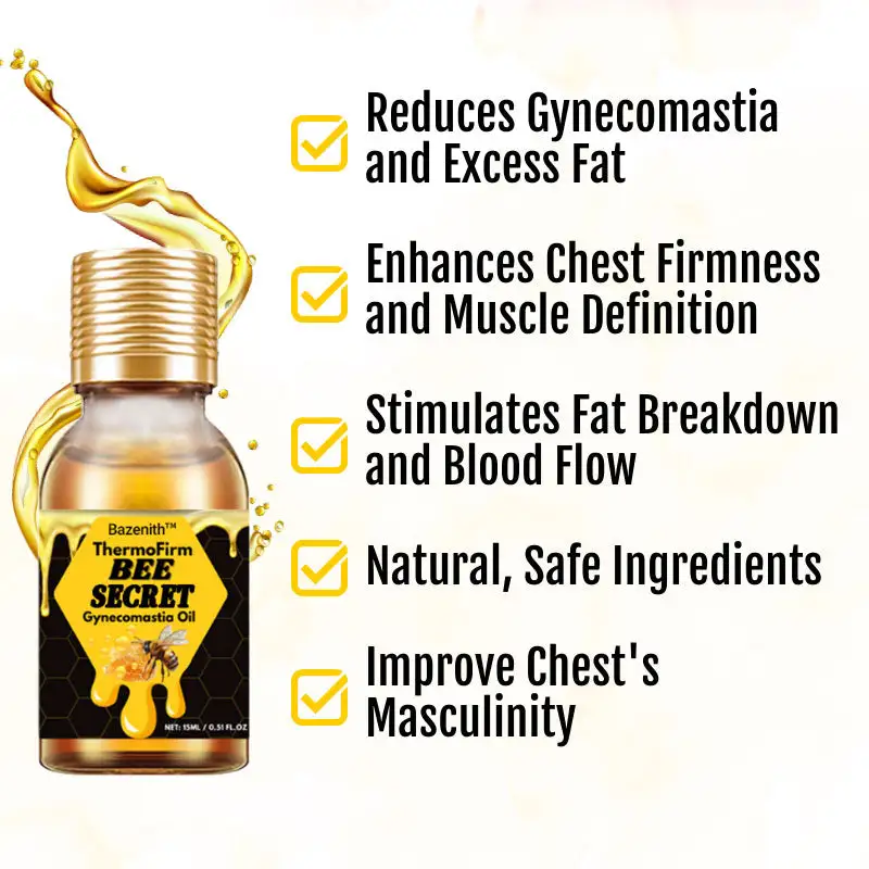 Bazenith™ThermoFirm Bee Secret Elixir Gynecomastia Oil