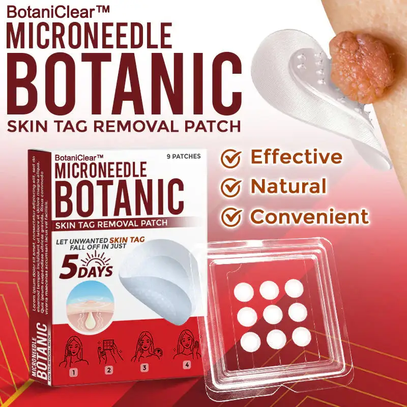 BotaniClear™ USA-Made MicroNeedle Patch