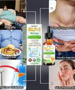 BuildLeaf® Berberine + Moringa GLP-1 Herbal Drops