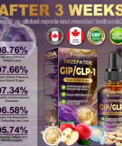 CrazyLeaf® Tirzepatide GIP/GLP-1 Weight Loss Drops