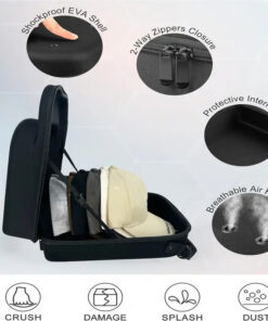 Crushproof Hat Carrier for Luggage