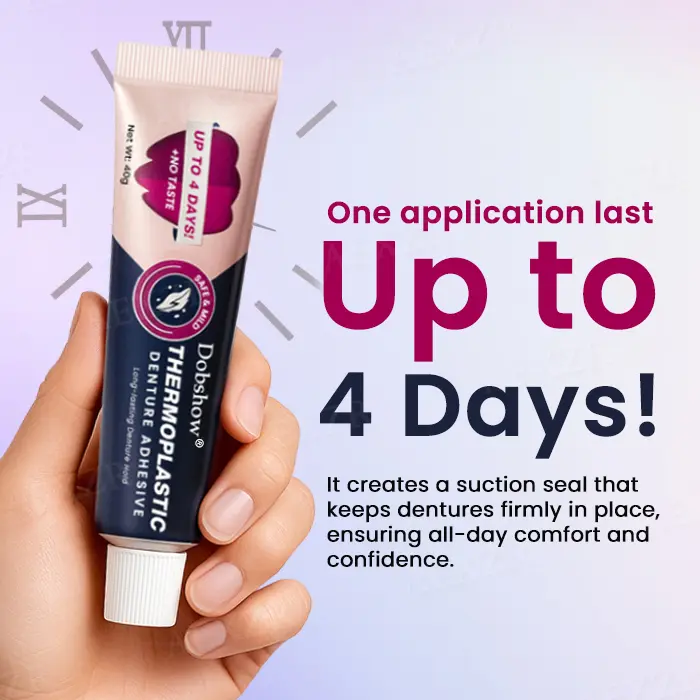 Dobshow® Termoplastinen hammasproteesien liima