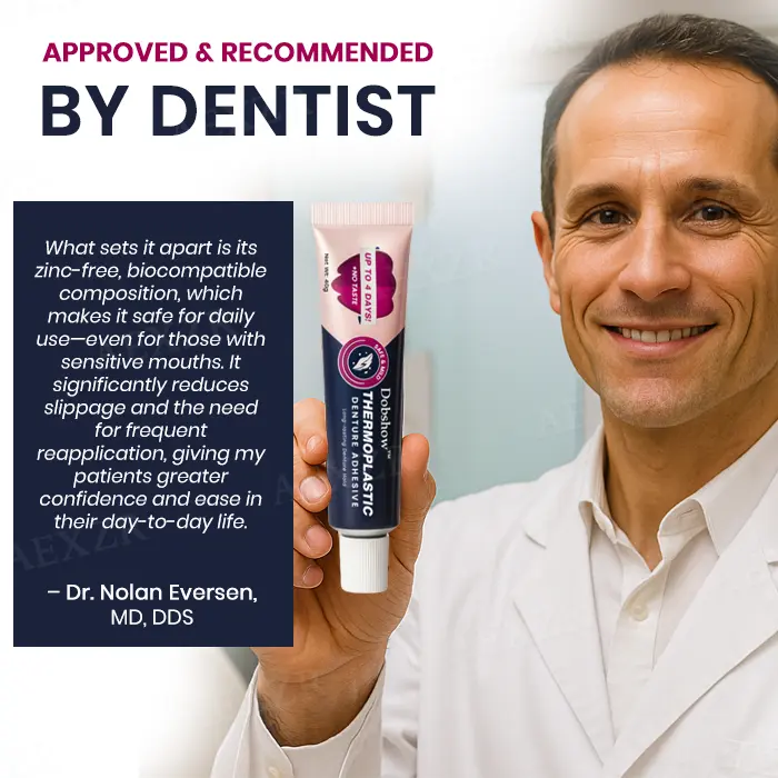 Dobshow® Termoplastinen hammasproteesien liima