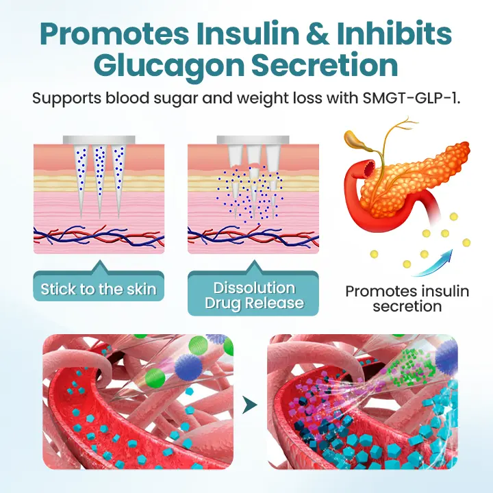 Fivfivgo® PureGLP-1 Nano-Mikronadelpflaster