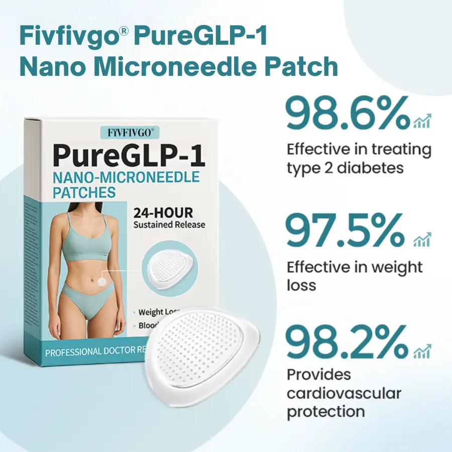 Fivfivgo® PureGLP-1 Nano-Mikronadelpflaster