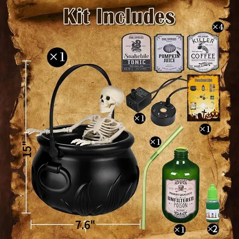 Floating Potion Bottle Decor