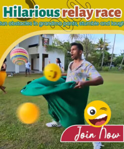 Giant Granny Pants Party Game