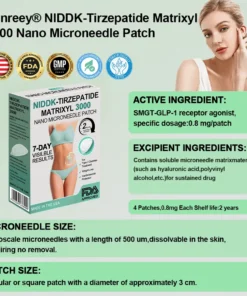 Lenreey® NIDDK-Tirzepatide Matrixyl 3000 Nano Microneedle Patch