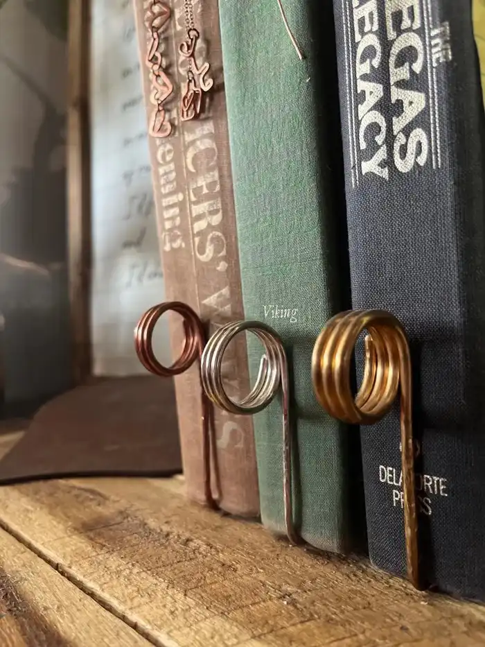 Metal Ring Bookmark