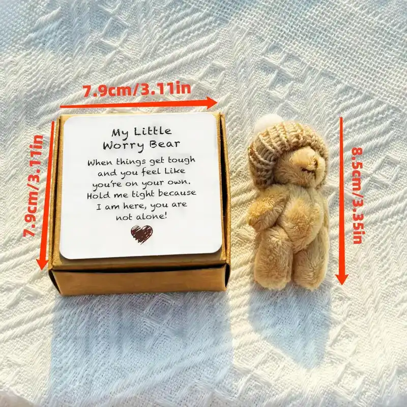 Mini Plush Bear Gift Box