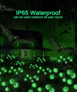 Outdoor Solar Halloween Eyeball Lights