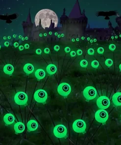 Outdoor Solar Halloween Eyeball Lights