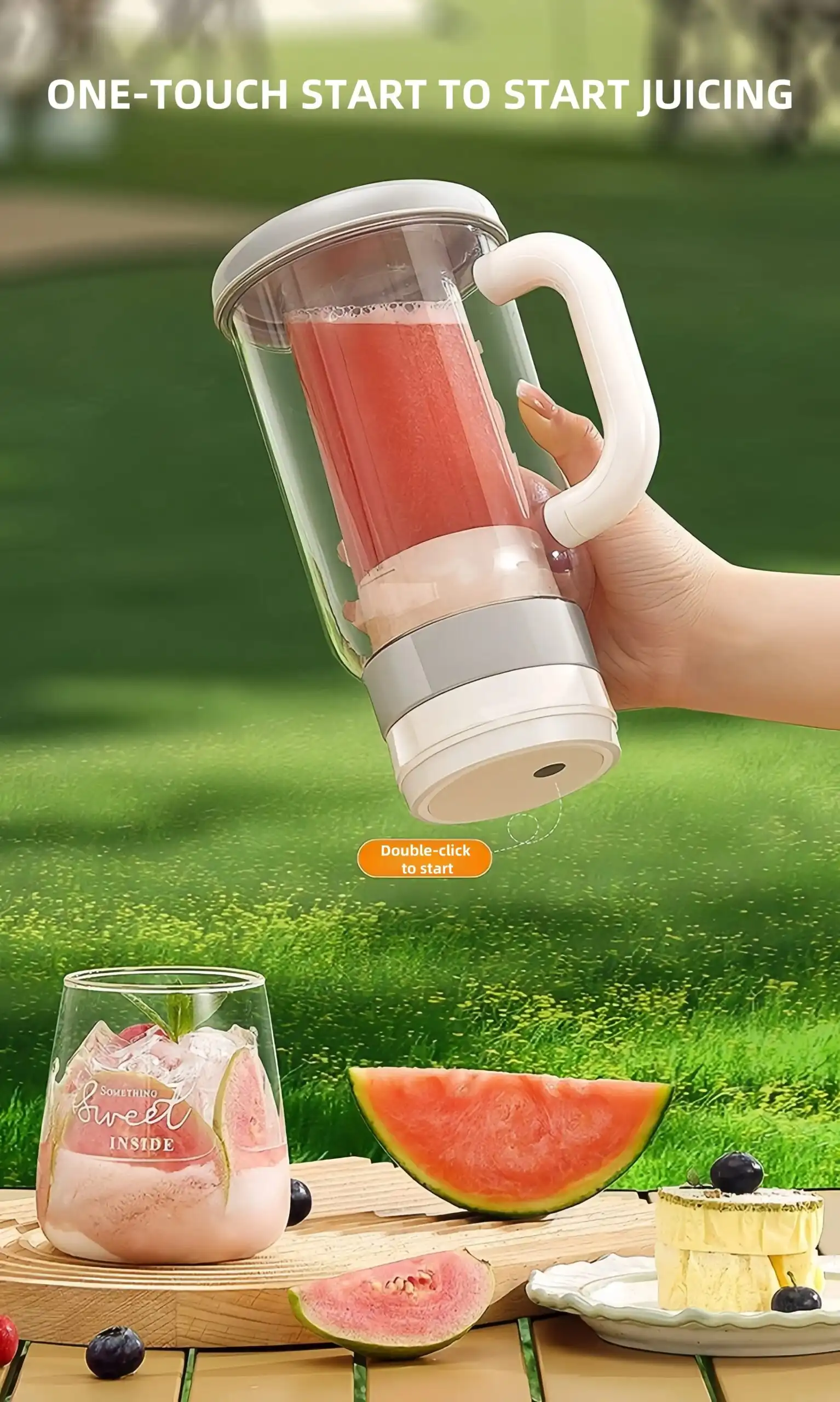 Portable Iced Juicer Cup