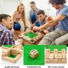 Portable Wooden Dice Game