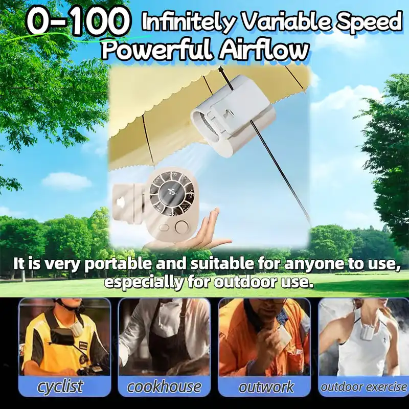 Quiet Clip On Fan for Desk - Image 4
