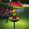 Solar Frog Umbrella Garden Light