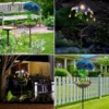 Solar Frog Umbrella Garden Light
