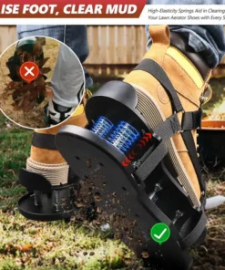 Spring Loaded Lawn Aerator Shoes