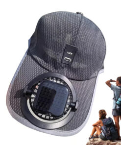 USB Rechargeable Cap with Fan